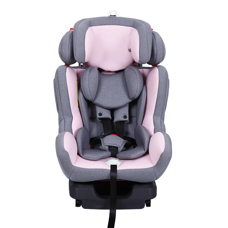 0-12 Years Old Isofix Hard-Connected Latch Pull-Up Belt Children's Car Safety Seat